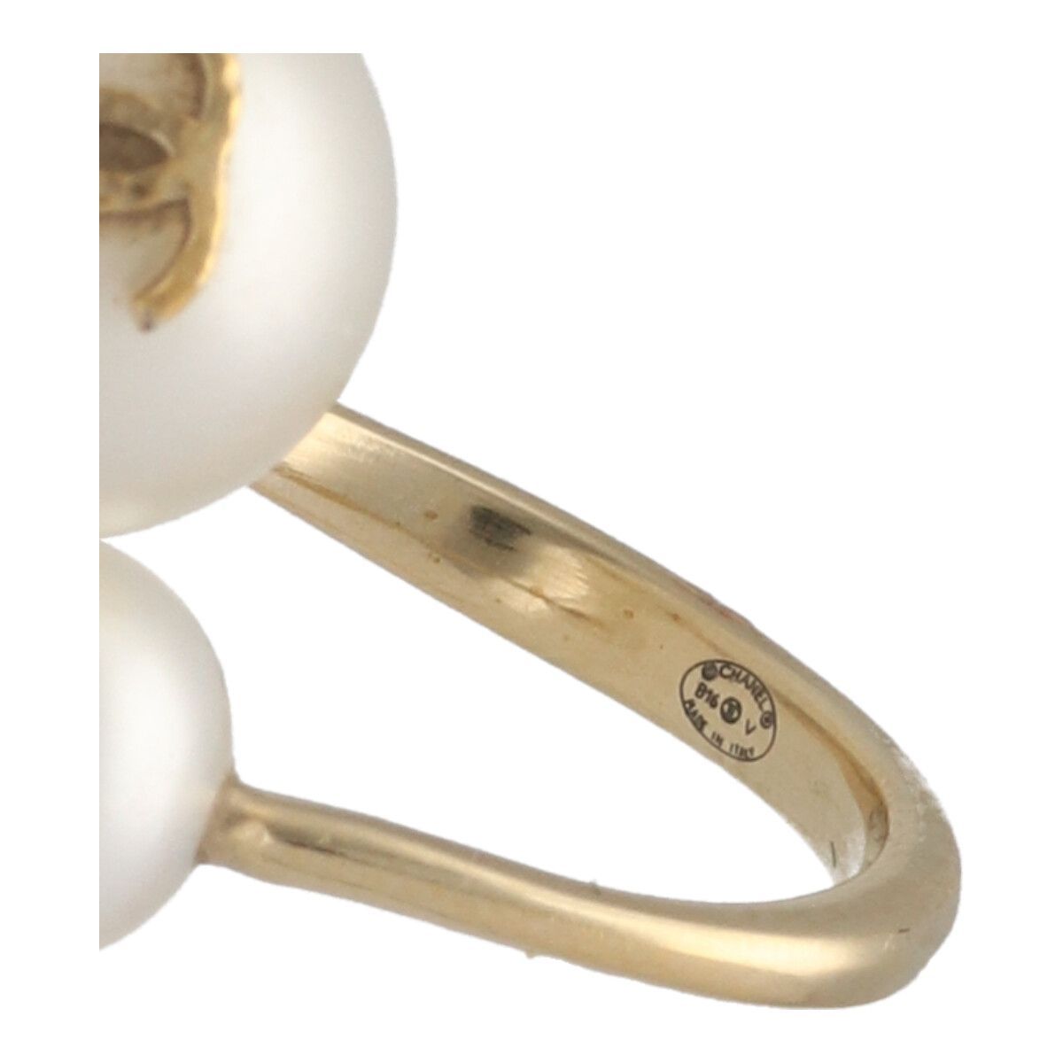 Chanel ゴールド パール リング CHANEL ココ クラッシュ コレクション リング イエローゴールド