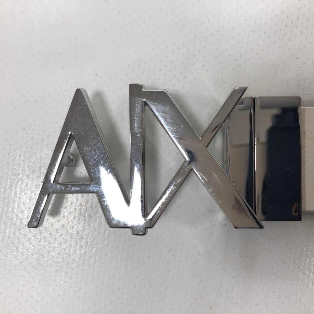 07w3219 ARMANI ExCHANGE ベルト 白 アルマーニエクスチェンジ 07w3219 ARMANI ExCHANGE ベルト 白 アルマーニエクスチェンジ