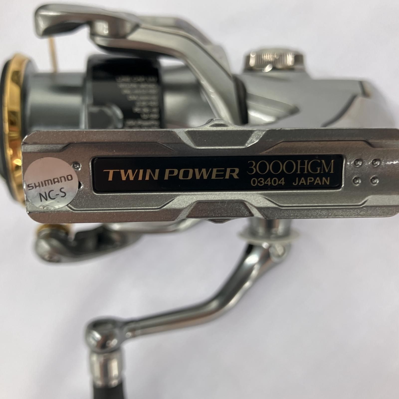 △△SHIMANO シマノ スピニングリール 15ツインパワー 3000HGM