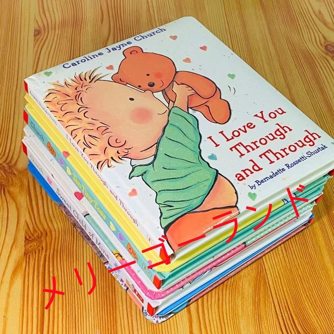 Caroline Jayne Churchボードブック6冊セット 英語絵本 名作 Caroline