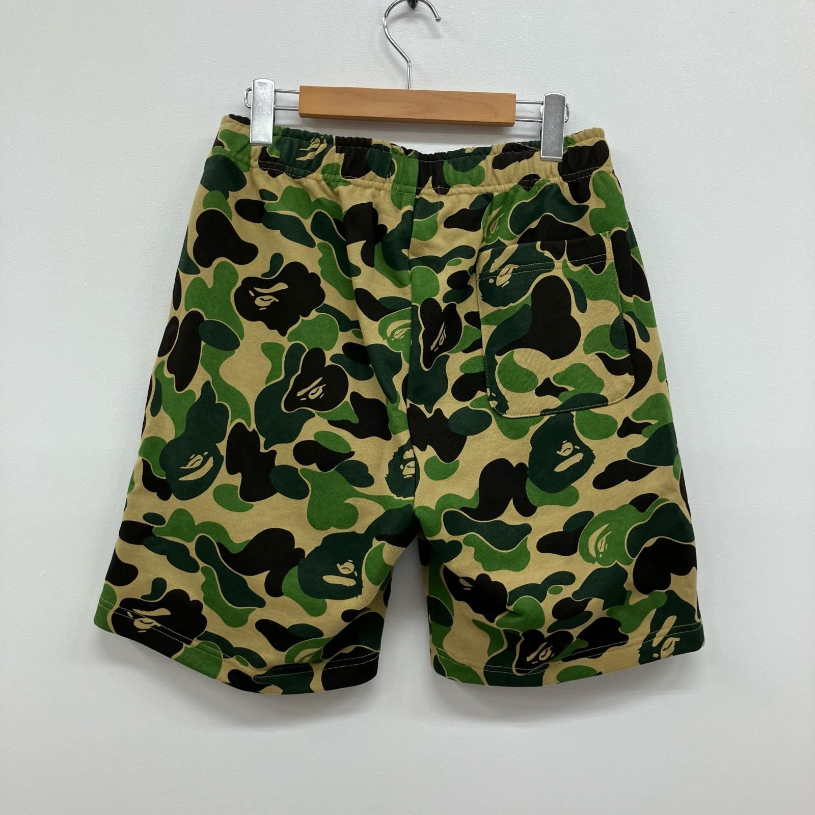 a bathing ape 猿迷彩 スウェット ショートパンツ M 【公式通販】