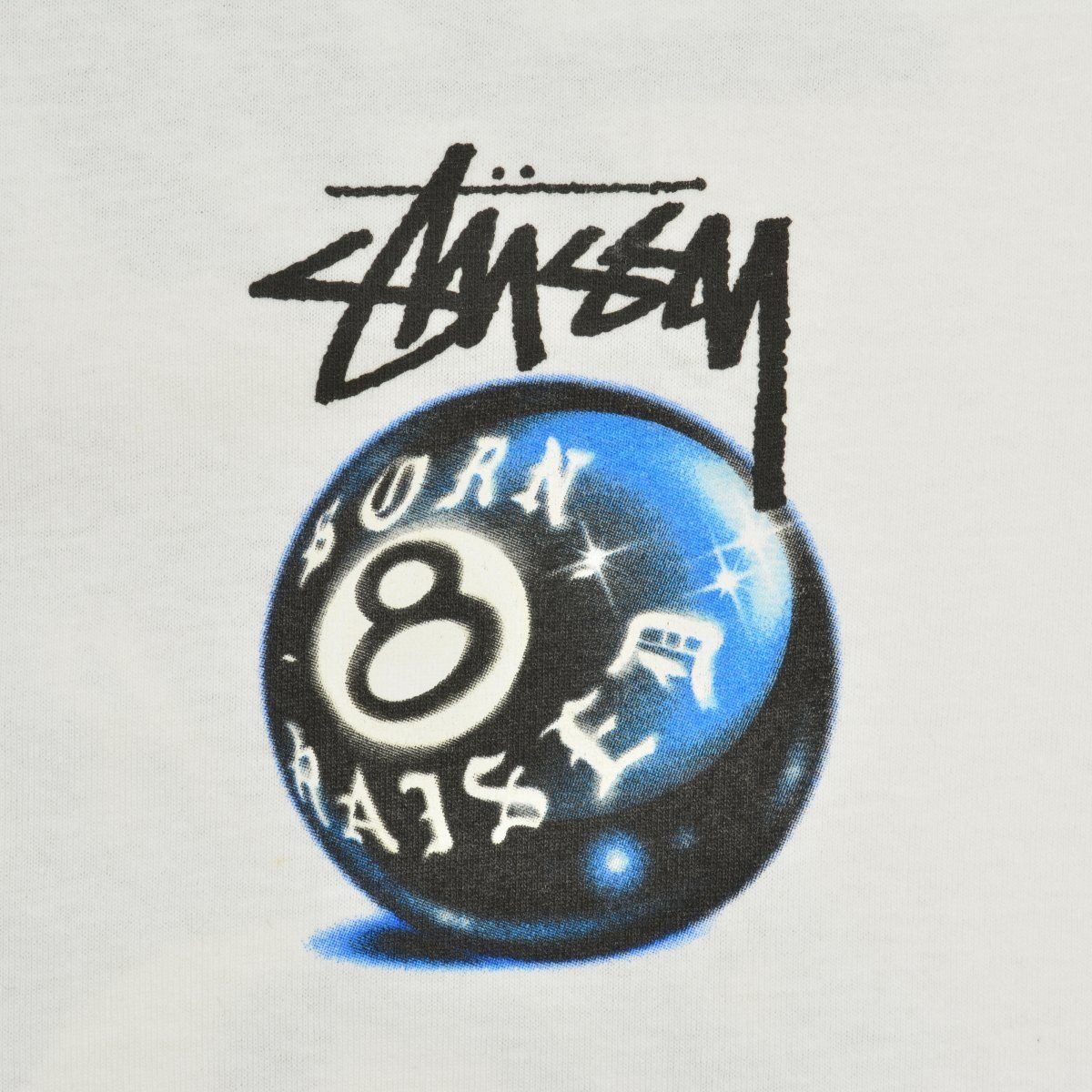 M【STUSSY × BORN X RAISED / ステューシー × ボーンレイズド】8 BALL