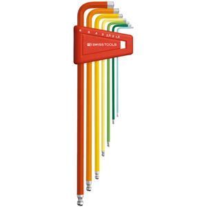 PB SWISS TOOLS 212LH-6RB ボール付ロング六角レンチセット パックナシ