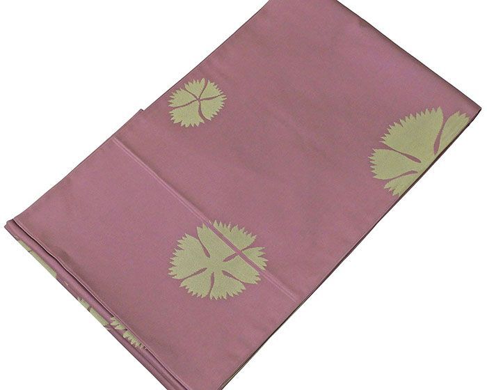 袋帯 未着用超美品 辻村寿三郎 ジュサブロー 撫子模様 未使用 新古品