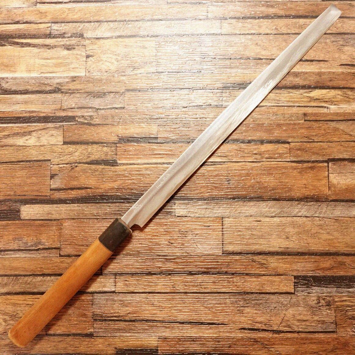 正本 蛸引包丁 研ぎ済 水牛柄 刺身包丁 蛸引き タコ引き 305mm