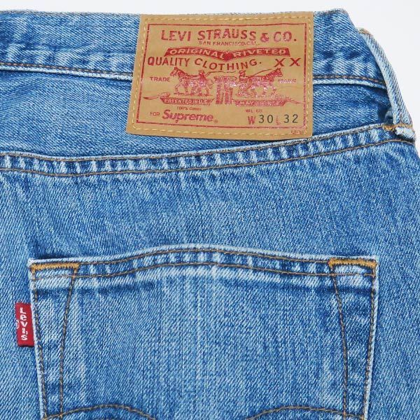 SUPREME シュプリーム x Levi's リーバイス 14AW 501 JEANS