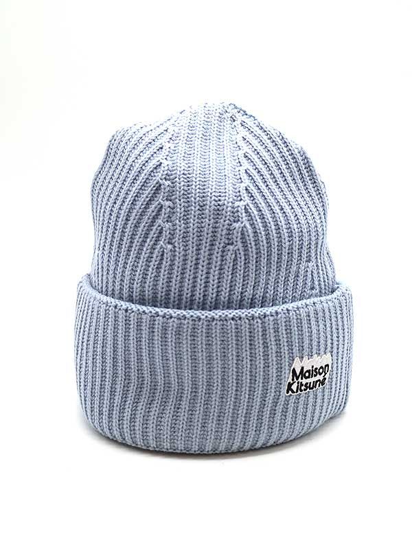 MAISON KITSUNE メゾンキツネ Olympia Le Tan Patch Beanie ニット