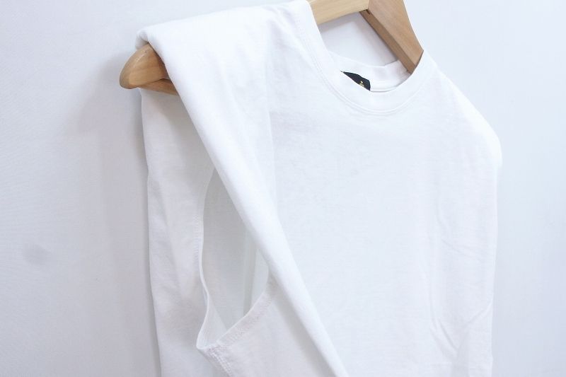 222298】Drawer ドゥロワー ボックスシルエット Tシャツ