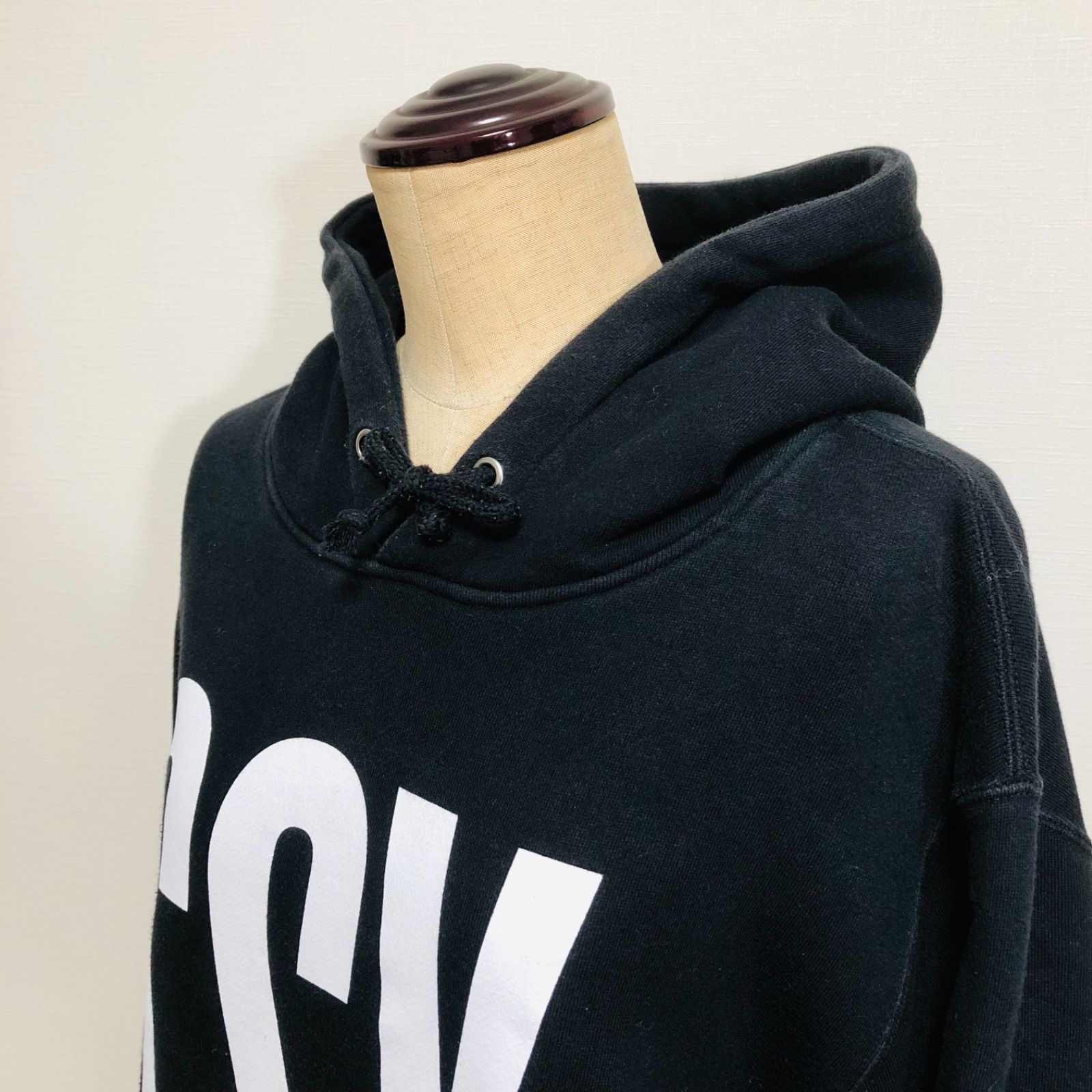 90s STUSSY パーカー プルオーバー◎デカロゴ 美品 - 縁美-Envy - メルカリ