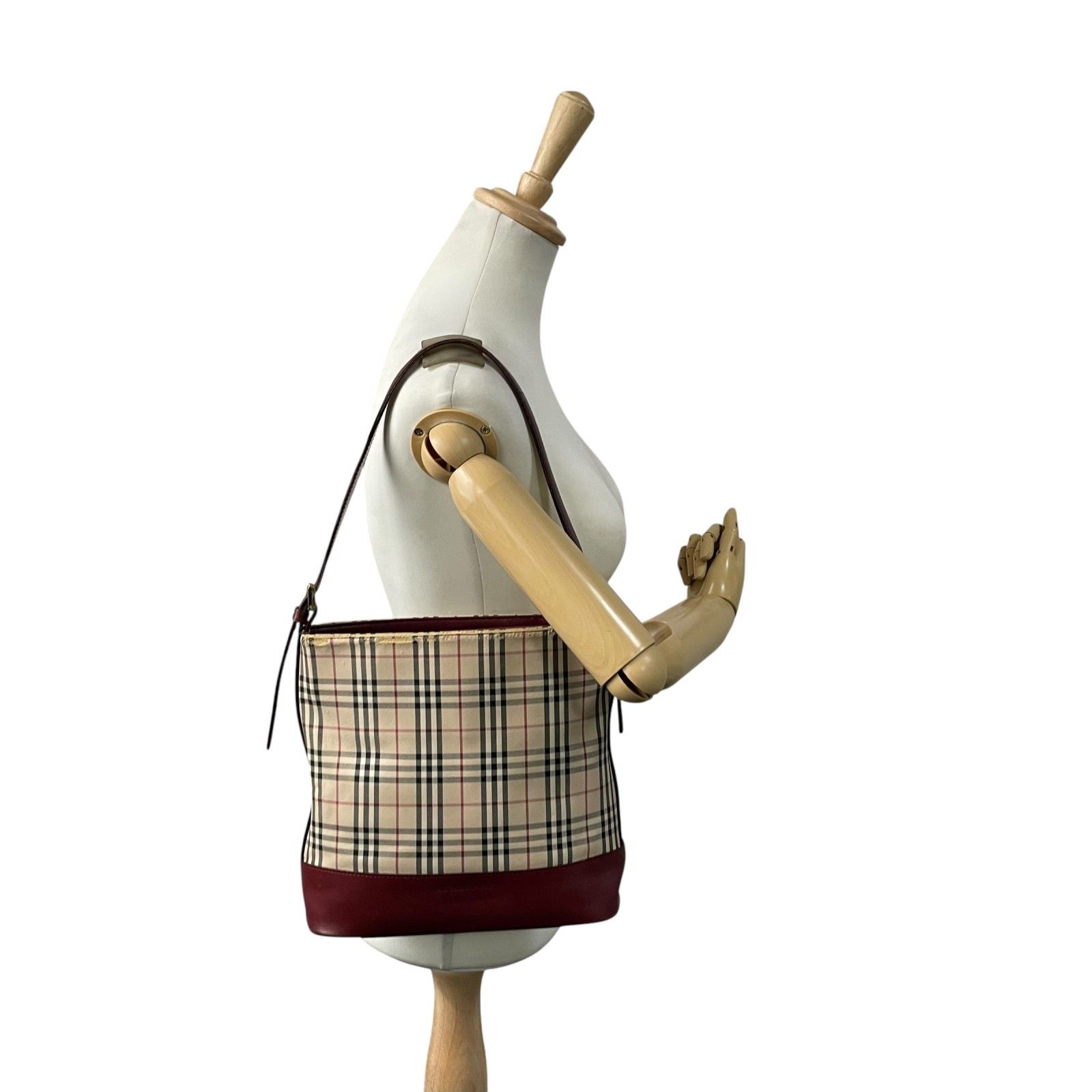 バーバリー Burberry ヴィンテージ ショルダーバッグ ハンドバッグ  