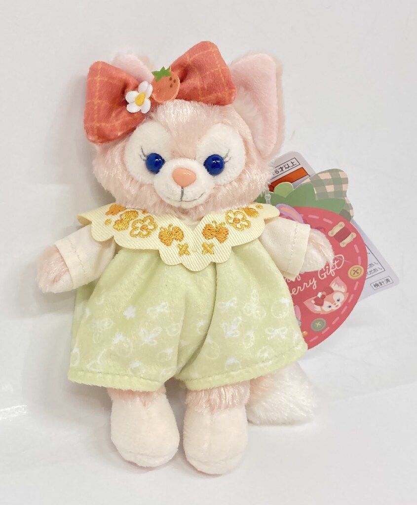 東京ディズニーシー ぬいぐるみバッジ Heartfelt Strawberry Gift リーナベル 苺 2025