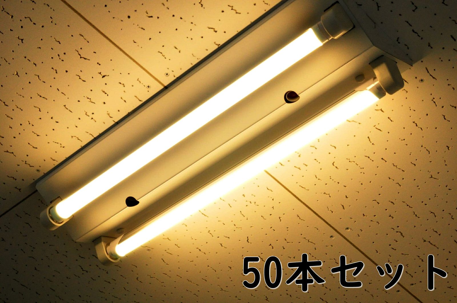 送料無料 50本 直管型LED 蛍光灯 RY-T8-202 3000K 約60cm 20W形 N