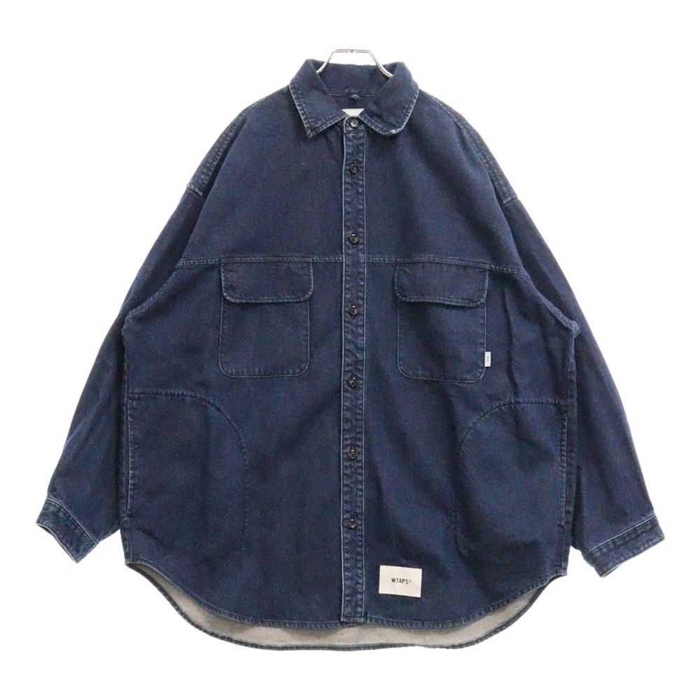 WTAPS (ダブルタップス) 22AW WCPO 01 LS COTTON DENIM 222WVDT WTAPS (ダブルタップス) 22AW WCPO 01 LS COTTON DENIM 222WVDT