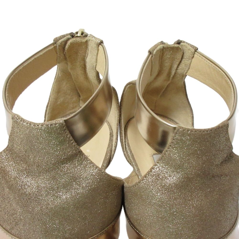 良品 JIMMY CHOO ジミーチュウ レザー ピンヒール