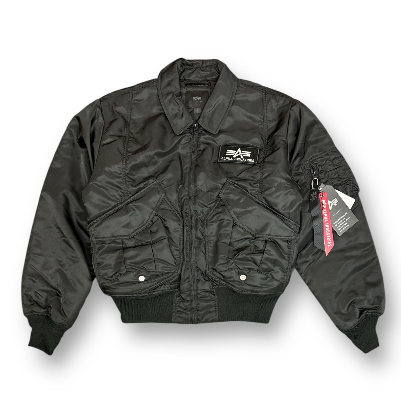 SAN SAN GEAR × ALPHA INDUSTRIES CWU 45/P FLIGHT JK ブルゾン MA-1