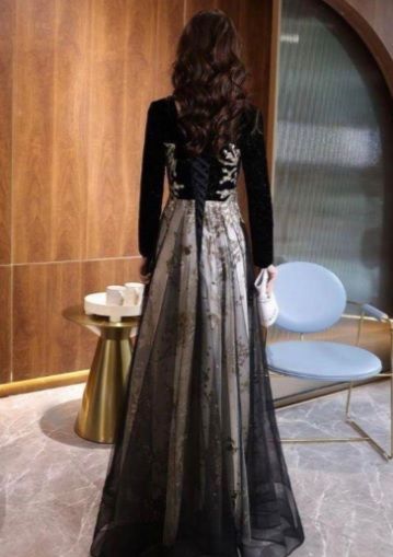 女優 気品 演奏会 結婚式 ドレス S ７号 OPN1176