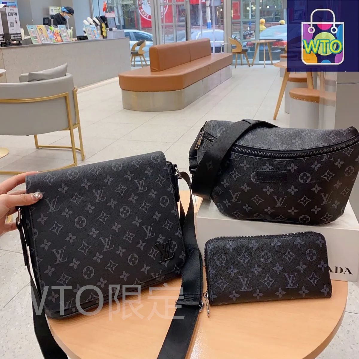 未使用に近い LOUIS VUITTON ルイヴィトン メンズ ウエスト