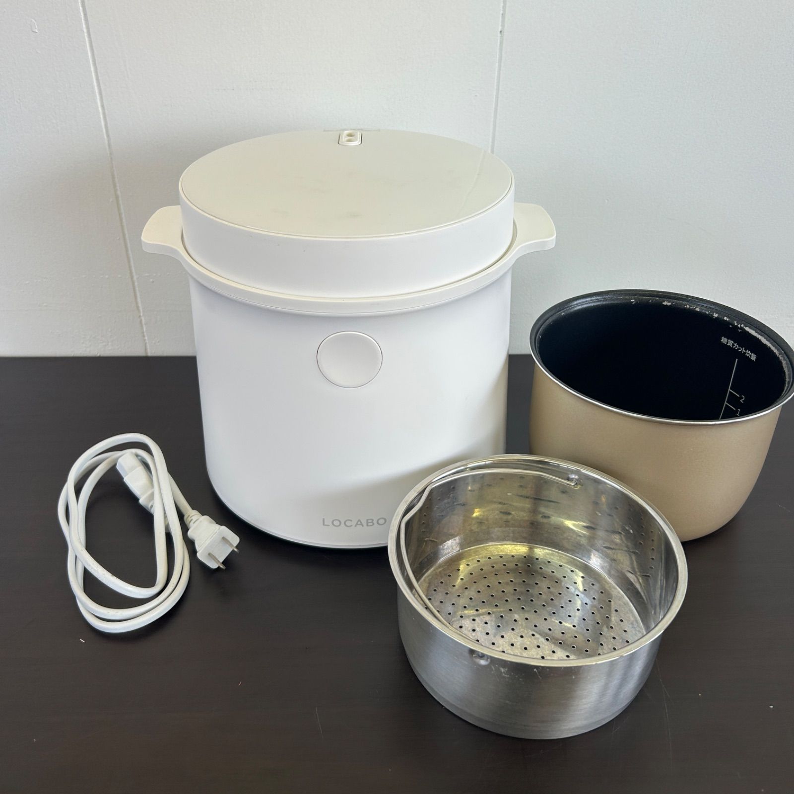 炊飯器・餅つき機 LOCABO JM-C20E-W [WHITE] forty-four forty-four LOCABO JM-C20E-W [WHITE] 価格比較 - 価格.com