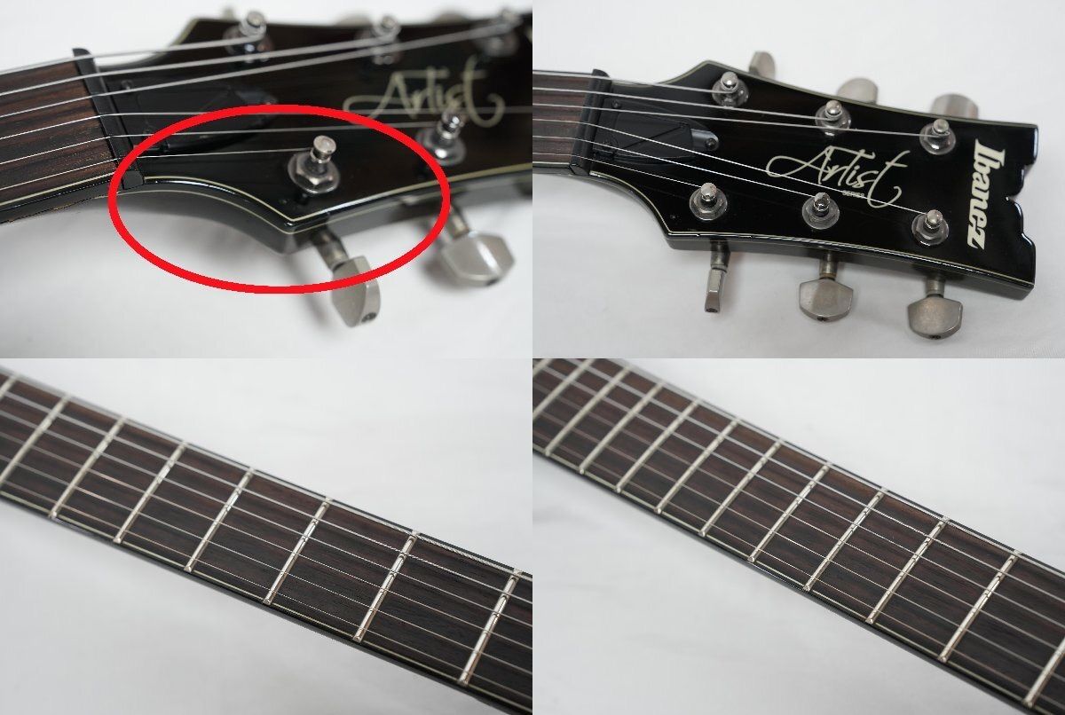 ☆Ibanez☆ARZ-800 Trans Deep Black Artistシリーズ EMG搭載