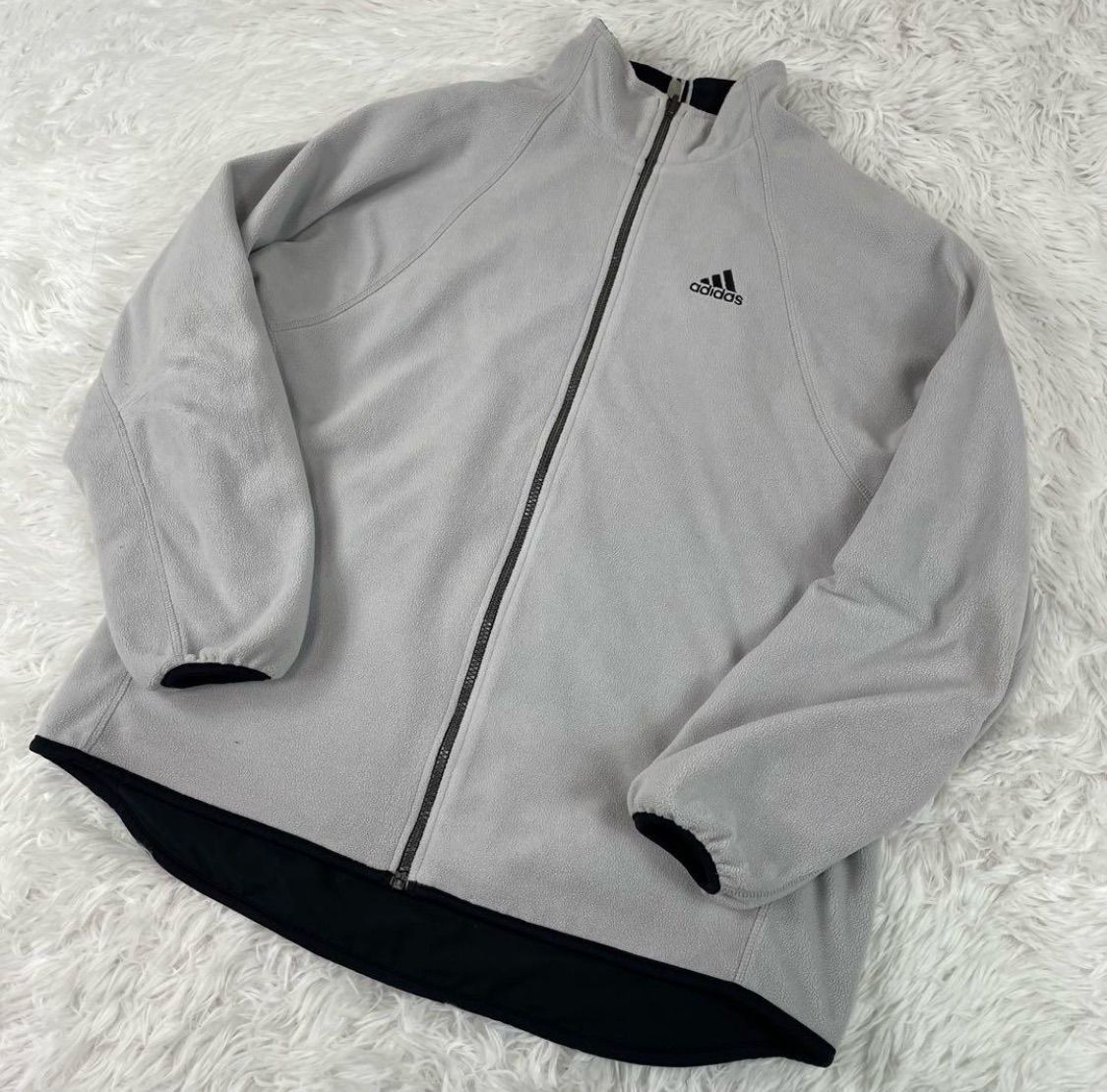 00s adidas CLIMAWARM リバーシブル フリースジャケット L