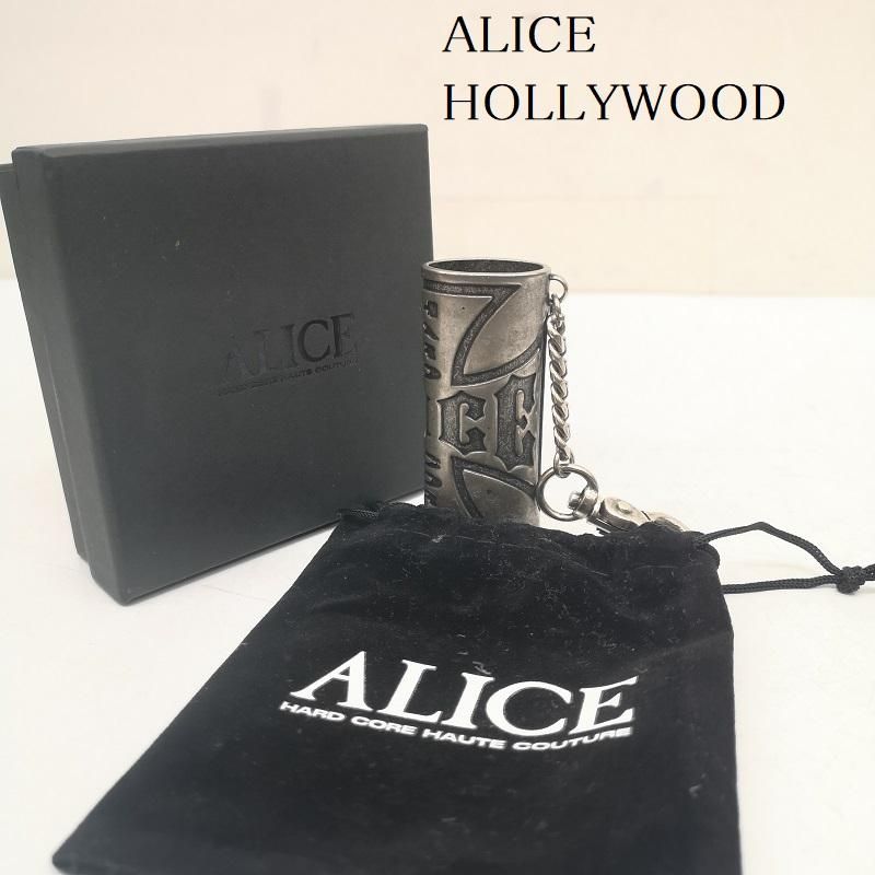 古着 キーチェーン ウォレットチェーン ALICE HOLLYWOOD MOTO COUTURE LIGHTER キーチェーン ライター ケース