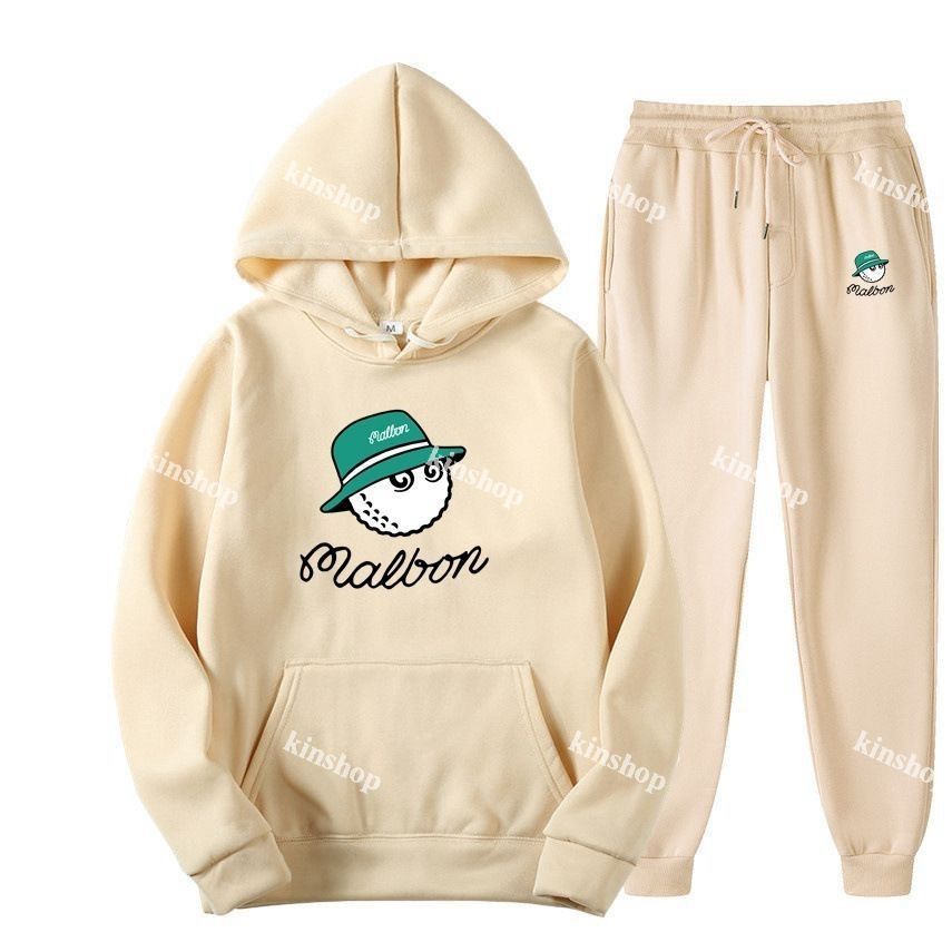 韓国 malbon マルボンゴルフ フード付 パーカー 上下セット