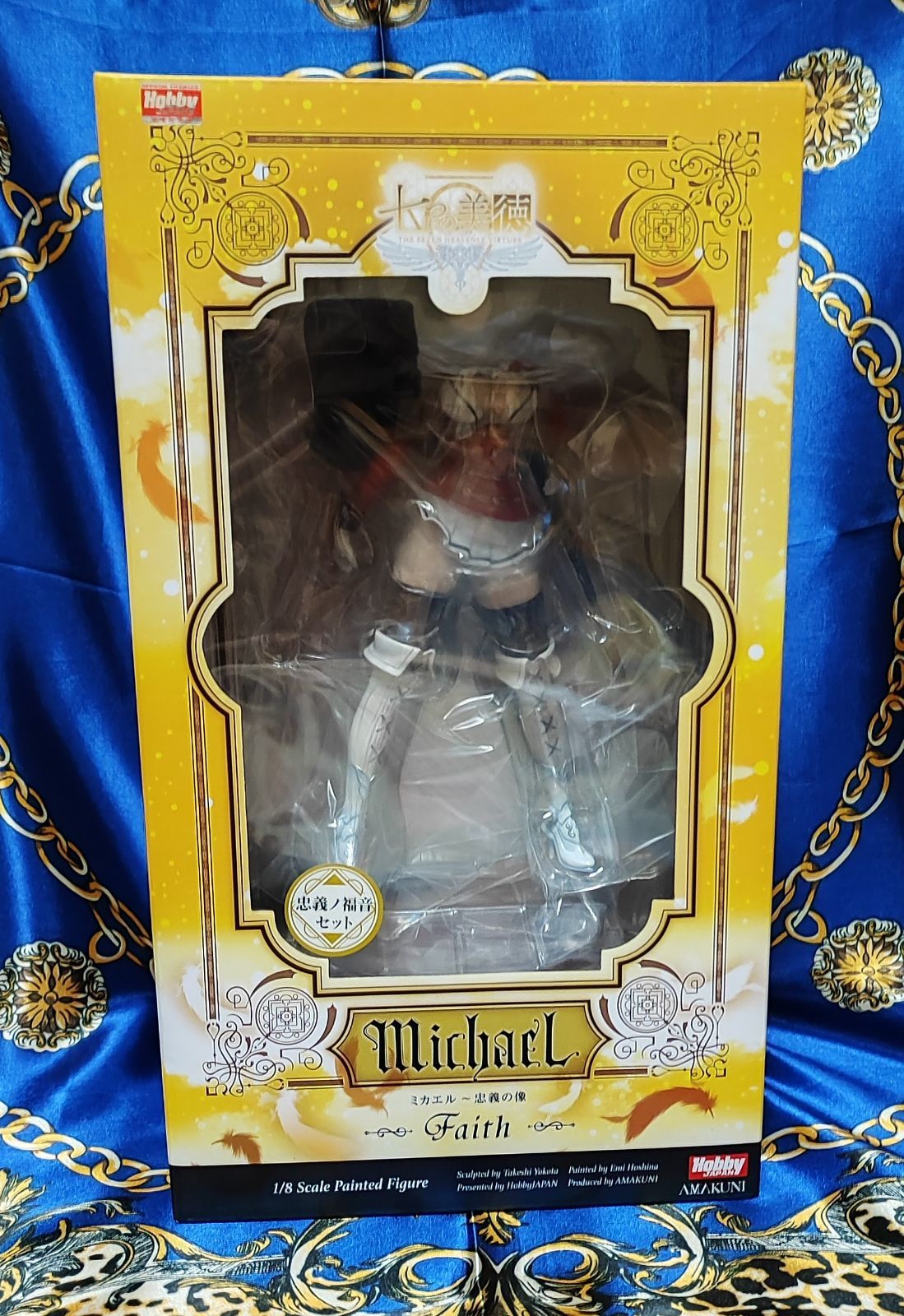 【未開封】ミカエル 忠義の像 忠義の福音セット版　七つの美徳 中古即納】[FIG]ミカエル～忠義の像 忠義ノ福音セット 七つの
