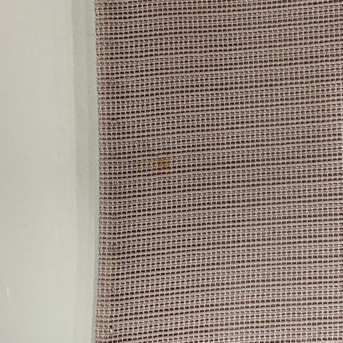 付下げ 身丈155.5cm 裄丈61.5cm S 薄物 絽 枝葉 縦ぼかし 薄紫 正絹 美  