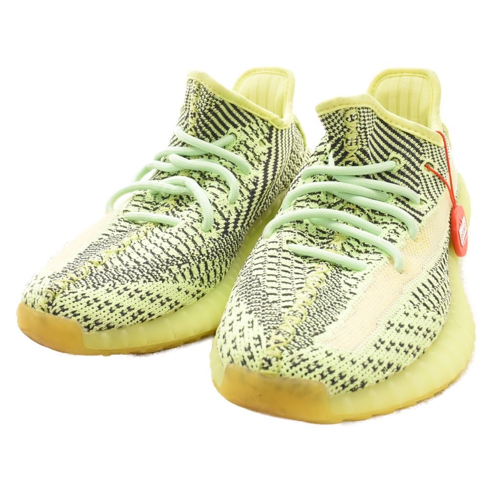 adidas (アディダス) YEEZY BOOST 350 V2 YEEZREEL FW5191 イージーブースト イーズリール  ローカットスニーカー イエロー/グリーン - メルカリ