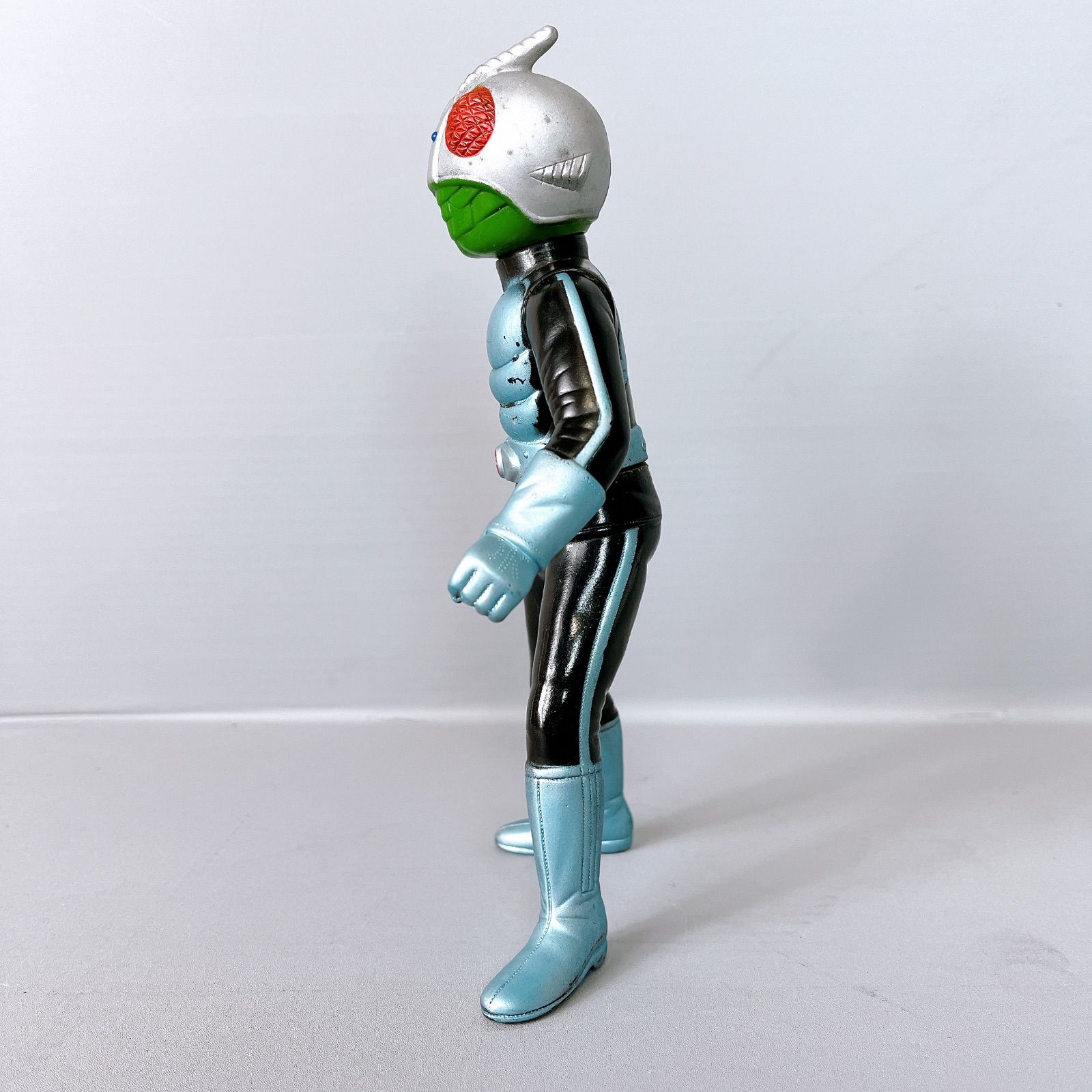 希少　当時物　仮面ライダー フィギュア　昭和レトロ　石森プロ　東映 当時物 激レア 昭和レトロ 仮面ライダー ソフビ バンダイ 東映
