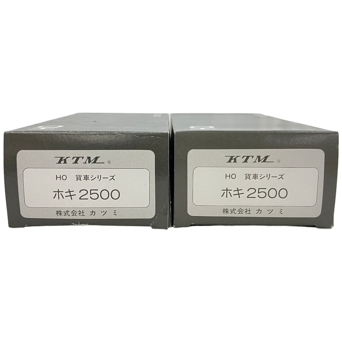 カツミ HO貨車シリーズ ホキ2500 無蓋車 2両セット HOゲージ 鉄道模型