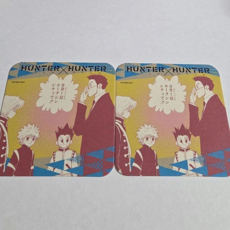 ハンターハンター ジャンプフェスタ アートコースター カード キルア