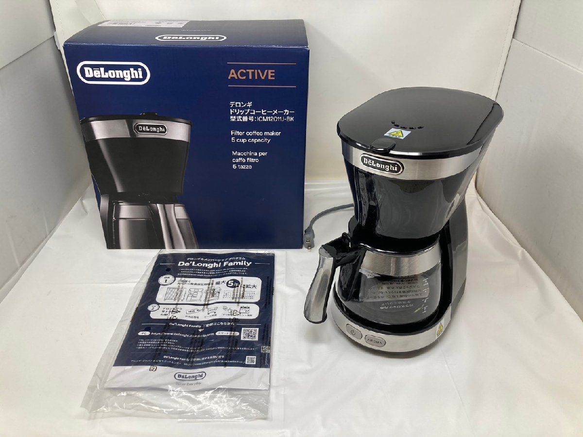◇未使用 保管品 Delonghi デロンギ ドリップコーヒーメーカー