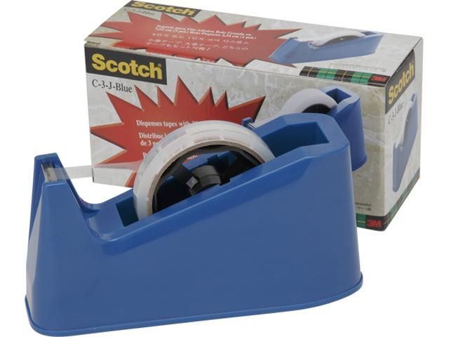 まとめ スリーエム 3M スコッチ テープカッター台 テープディスペンサー ブルー 1台 C-3-J-BLUE C-3-J-BLUE ×20セット