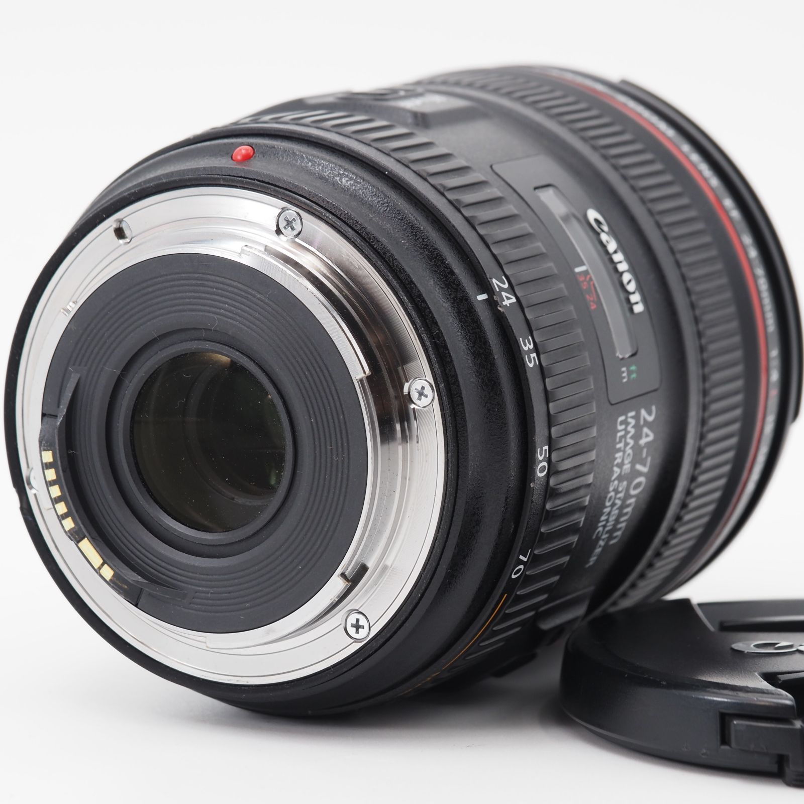 101595☆極上品☆Canon 標準ズームレンズ EF24-70mm F4 L IS USM フル