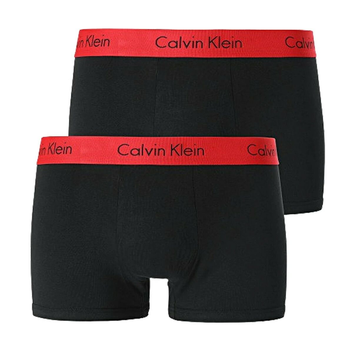 カルバンクライン Calvin Klein CK 肌着 ボクサーパンツ 前閉じ コットン ロゴ コットン ストレッチ 2枚組 セット ロゴ 男性用 下着 NB1463A IXY メンズ ブラック