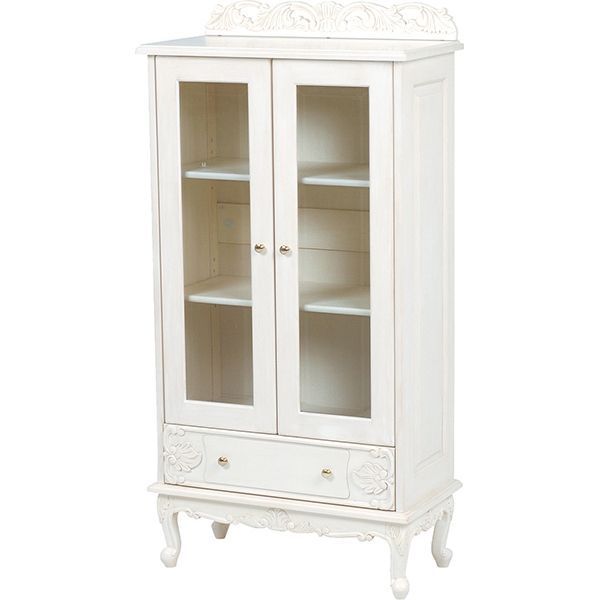 姫系猫足フェミニン キャビネット