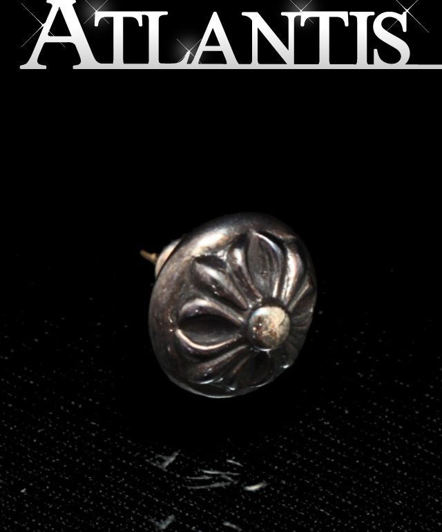 CHROME HEARTS 銀座店 クロムハーツ クロスボール スタッド ピアス シルバー SV925 99334