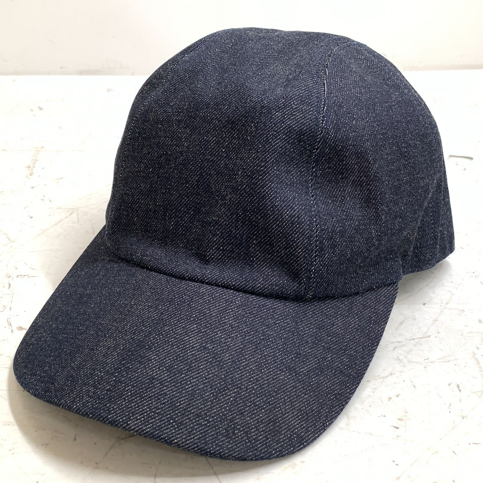 HERMES エルメス　デニム ベースボールキャップ　58 HERMES エルメス デニム ベースボールキャップ 58 HERMES