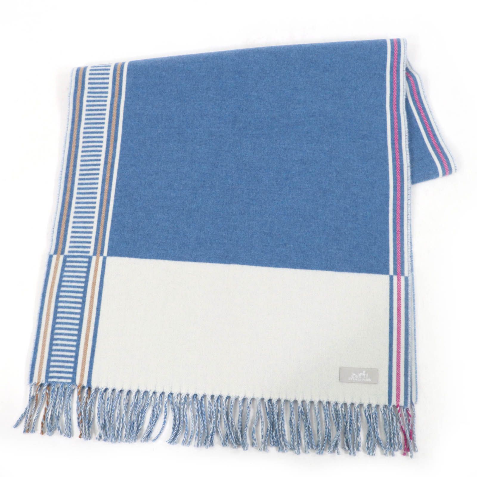 HERMES エルメス カシミヤ 大判ストール ショール aq9745 楽天市場