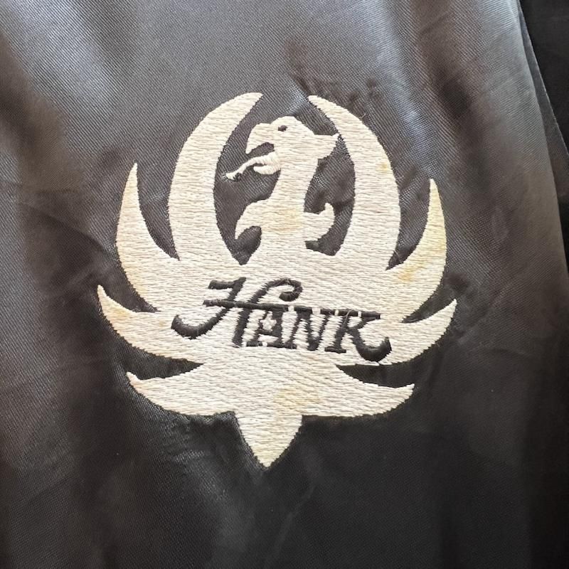HANK WILLIAMS JR. スタジャン ビンテージ 古着 90年代 HANK WILLIAMS JR. スタジャン ビンテージ 古着 90年代