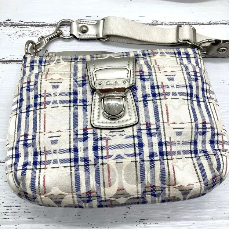 美品　COACH シグネチャー　ショルダーバッグ クロスボディ　54791 COACH コーチ シグネチャー ショルダーバッグ クロスボディ