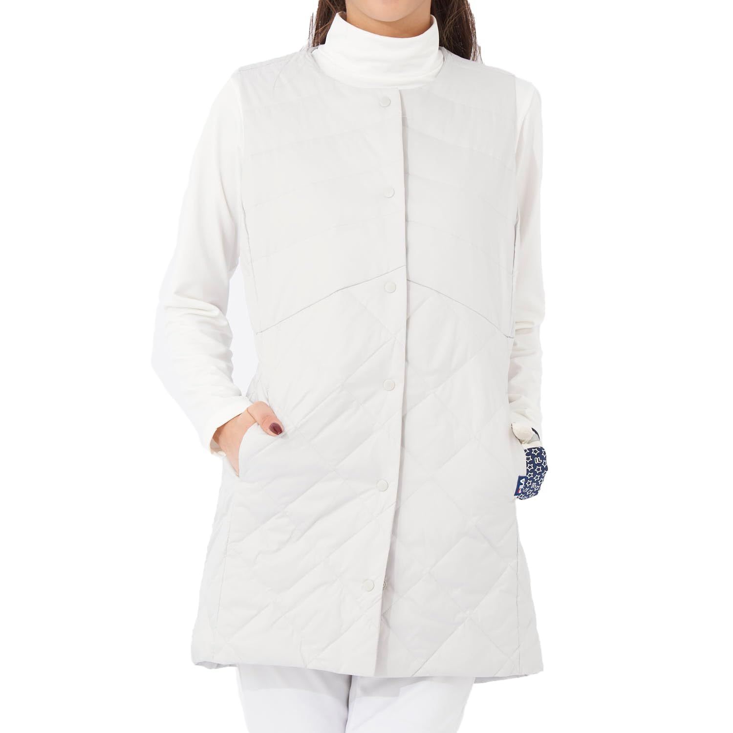 Size S_Color GY フィラ ゴルフ ベスト ダウンベスト 792221F レディース GY