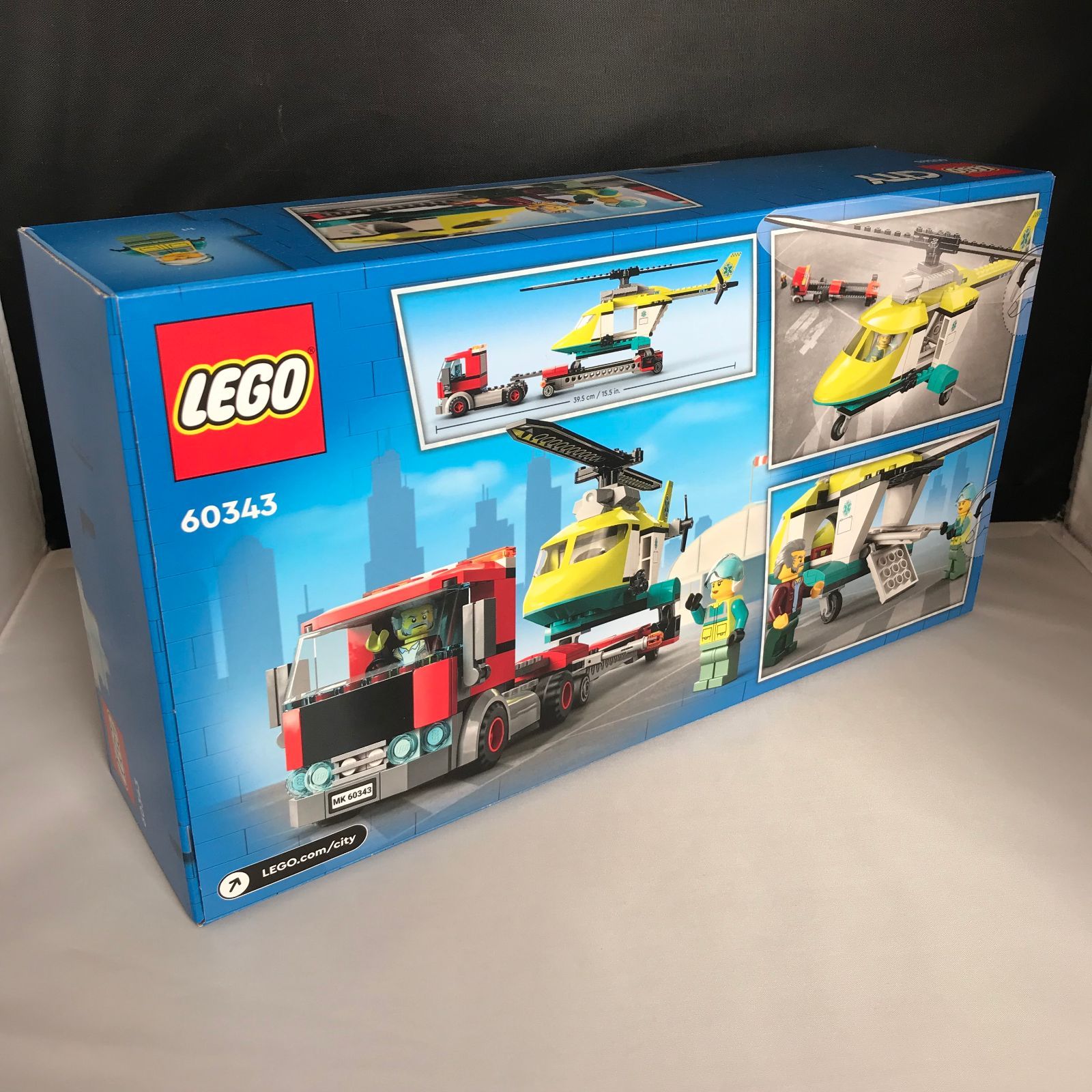 海中出品 新品】レゴ(LEGO) シティ レスキューヘリコプター輸送トラック 60343