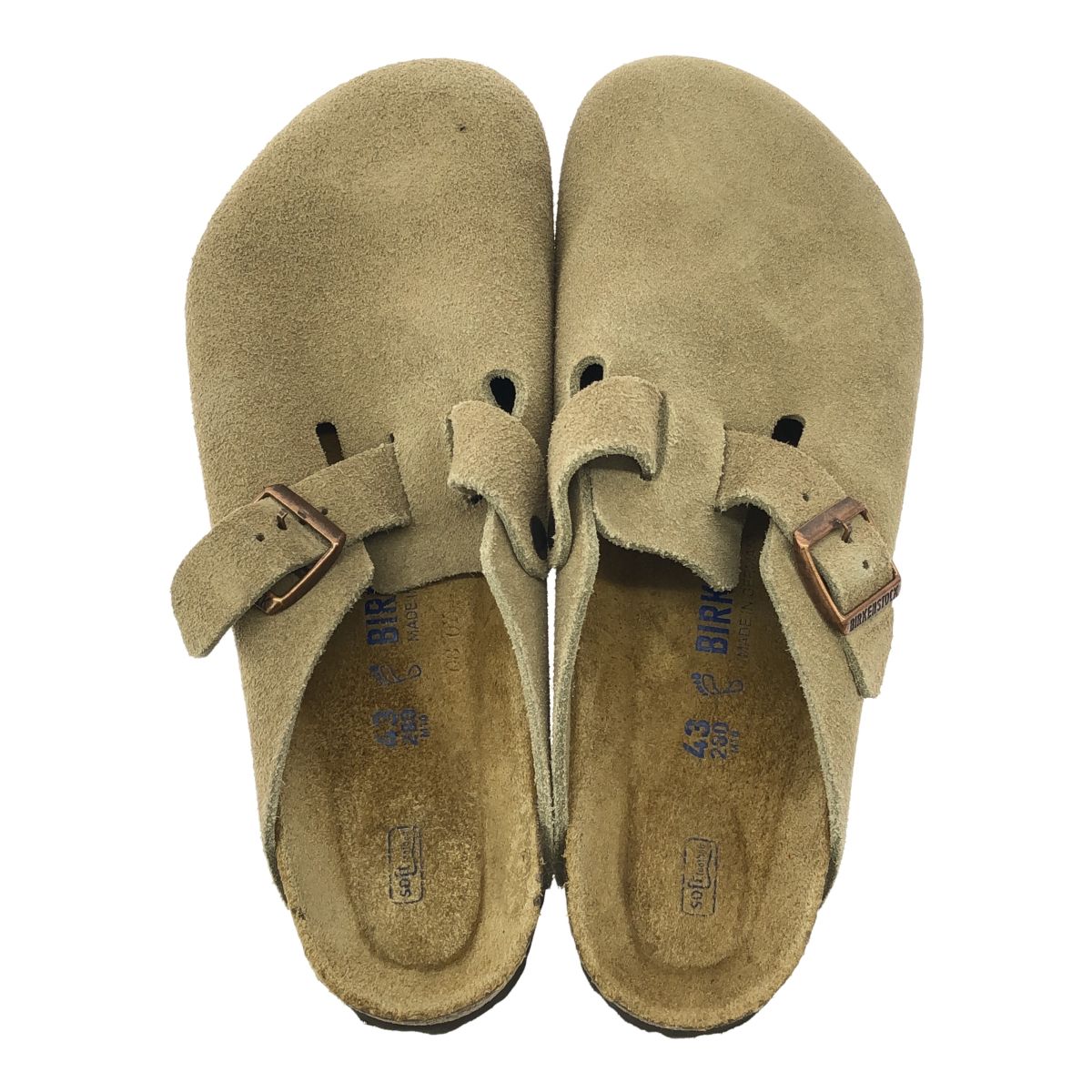 BIRKENSTOCK ビルケンシュトック 43 28cm Boston VL Taupe