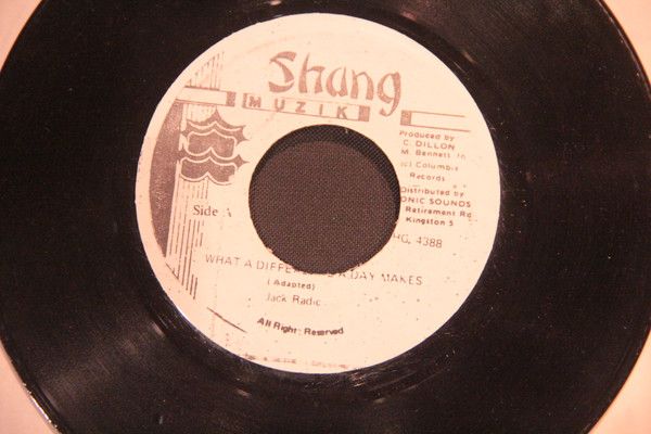ジャマイカ7” Jack Radics What A Difference A Day Makes