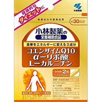 小林製薬コエンザイムQ10α-リポ酸L-カルニチン 【60粒×6個セット】 【DP】