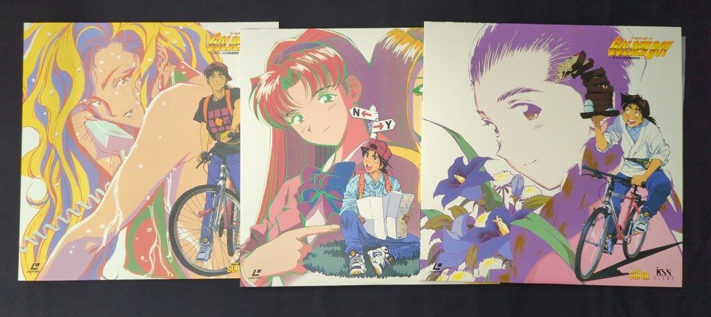 盤美品 LD ゴールデンボーイ さすらいのお勉強野郎 BOX付き 全6巻