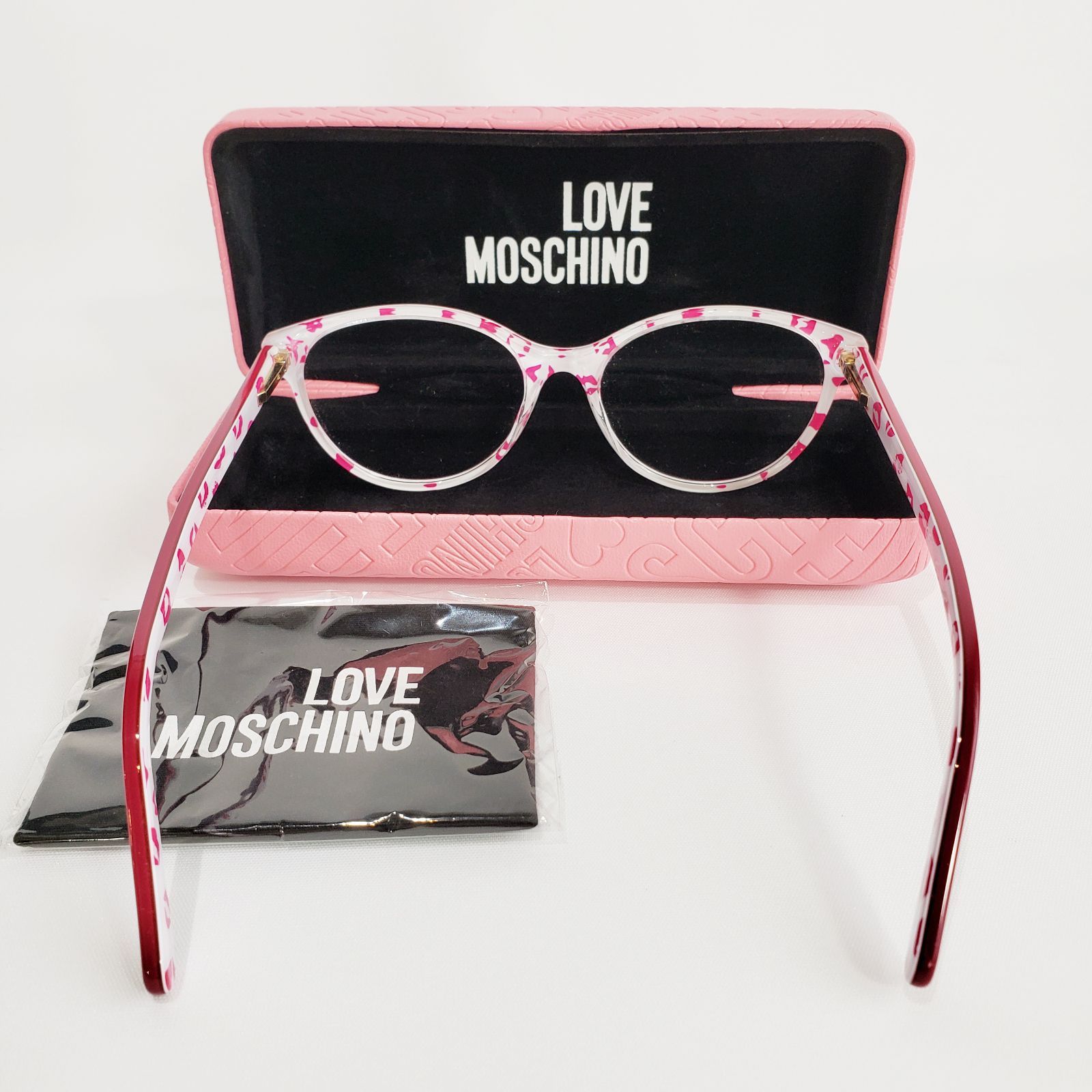 Moschino モスキーノ MOS632-C9A メガネフレーム Red Moschino モスキーノ MOS632-C9A メガネフレーム Red