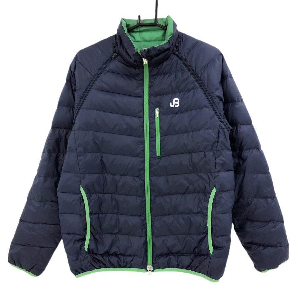 【美品】JACK BUNNY　ジャックバニー　2WAYダウンジャケット　黒　L JACK BUNNY ジャックバニー メンズ 2wayダウンジャケット サイズ6